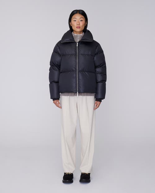 Quartz Co. Gisele Short | Down Puffer Jacket In Black