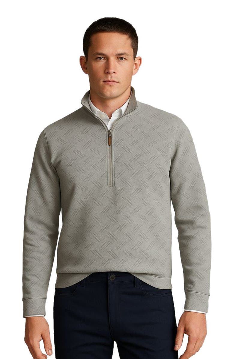 Cole Haan Golf Apparel Last Stitch Quarter Zip, Main, color, High Rise