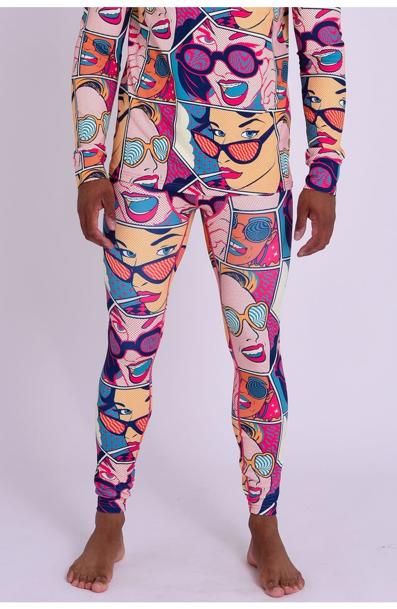 OOSC Baselayer Pant - Comic Book Candy Men's, Main, color, Multi-Colour