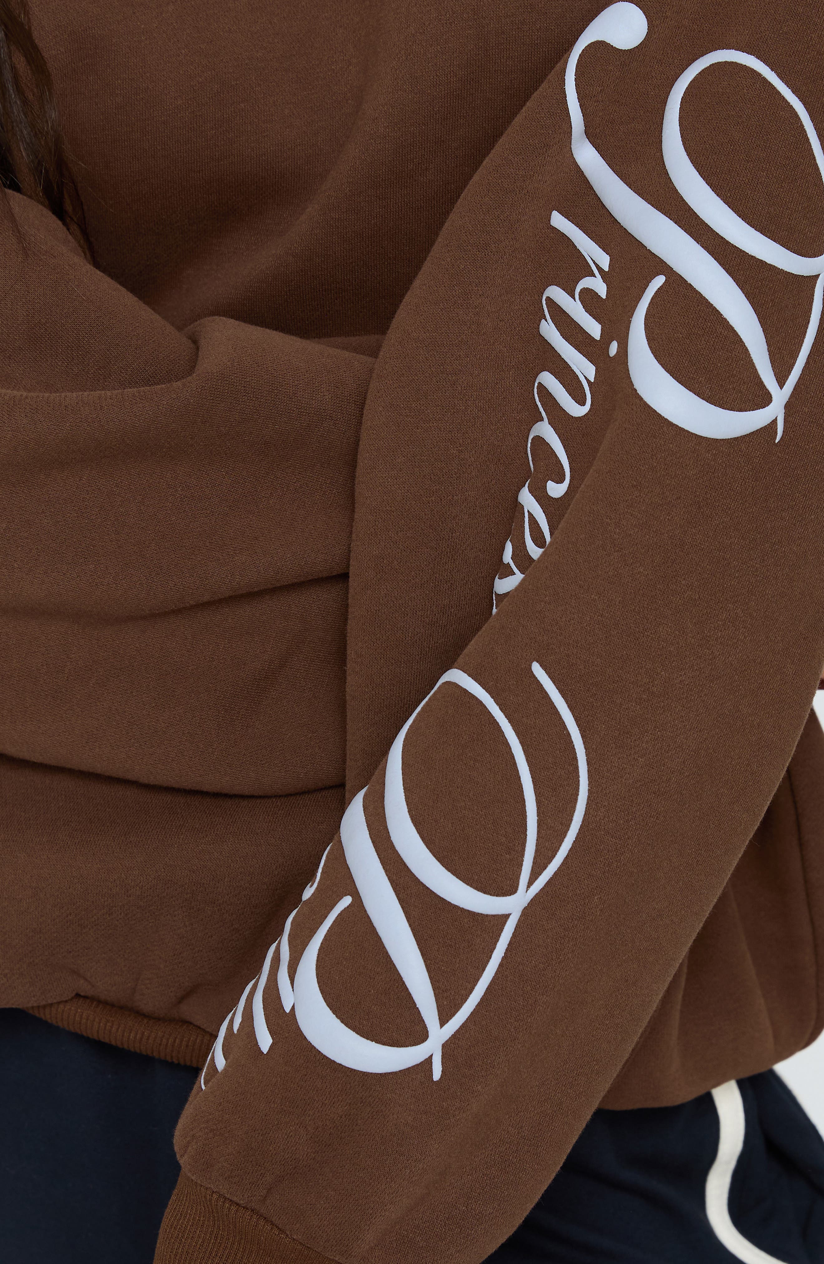 Princess Polly Script Logo Graphic Hoodie (Women) | Nordstromrack