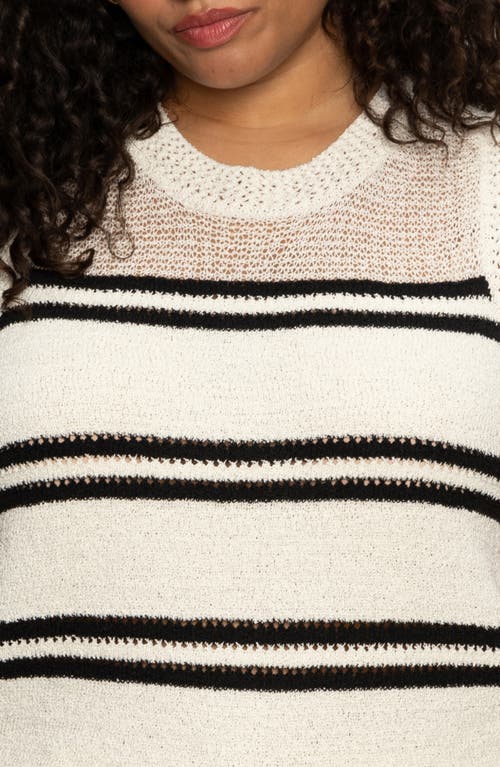 Sanctuary Waves Of Summer Sleeveless Sweater In Multi
