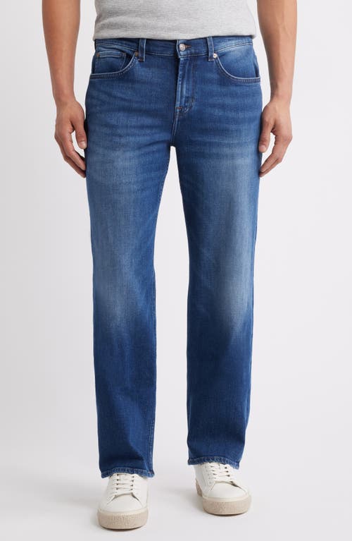 7 For All Mankind Austyn Relaxed Straight Leg Jeans In Blue