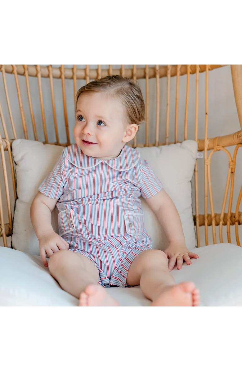Lila and Hayes Henry Boys' Shortall, Alternate, color, Liberty Stripe
