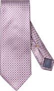 Eton Floral Geometric Silk Tie