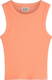 Scotch & Soda Kids' Slim Cotton Rib Tank