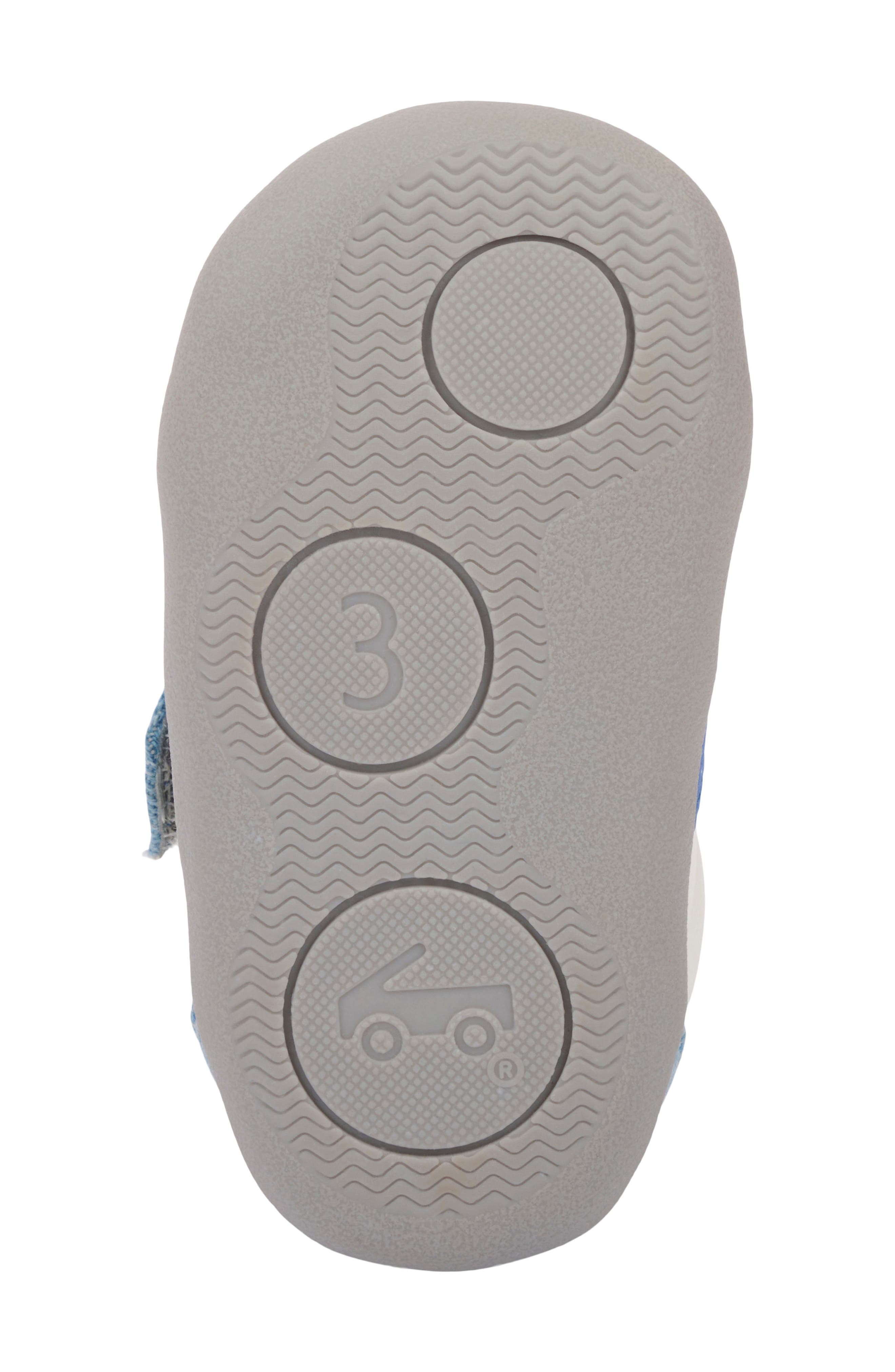 See Kai Run Kids' Mini Connor Sneaker, Alternate, color, White/Washed Denim