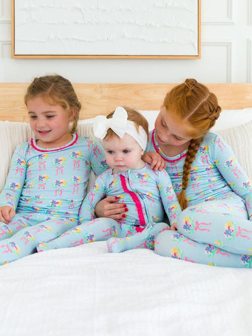 Shop Rufflebutts Softsnooze Girls Ruffle Long Sleeve Pajama Set