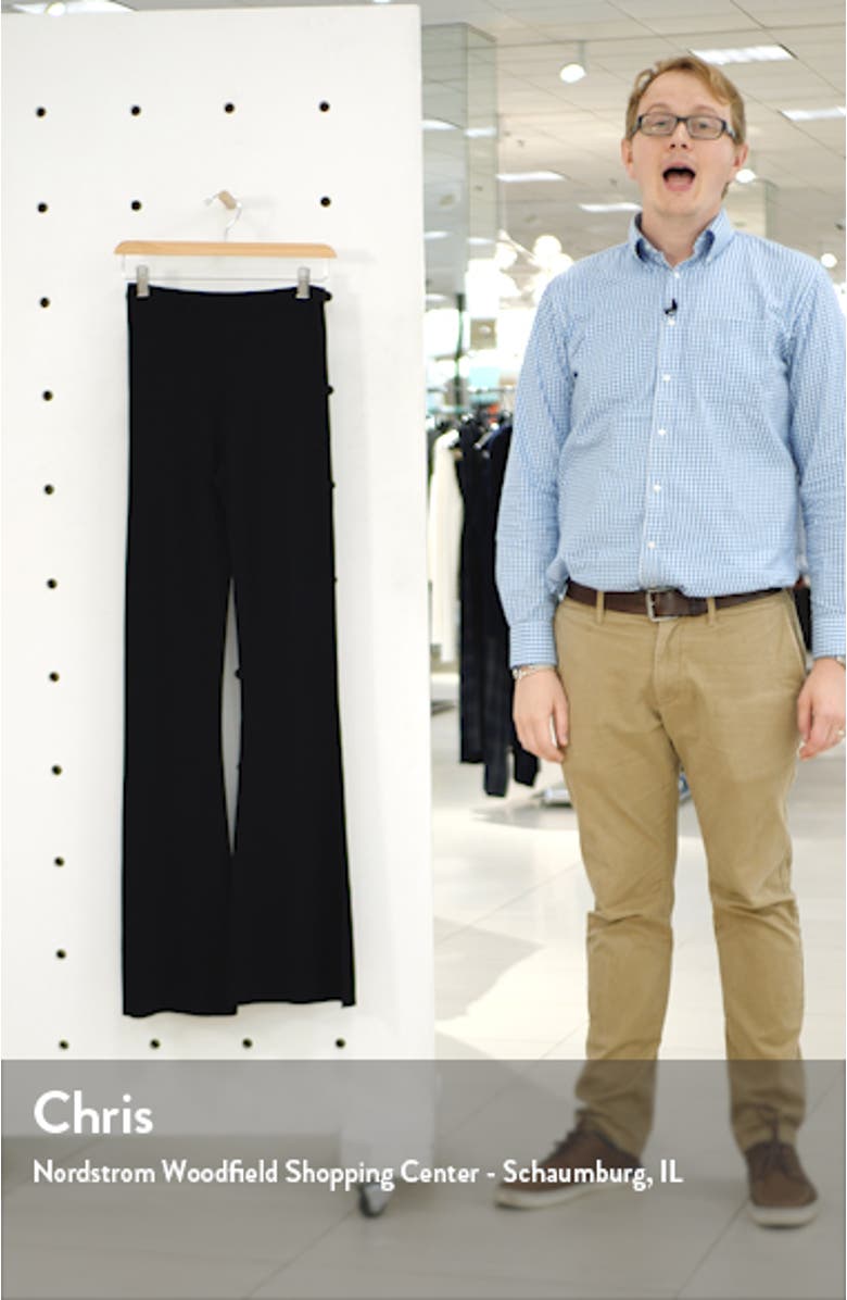 Lucy Knit Flare Pants, sales video thumbnail