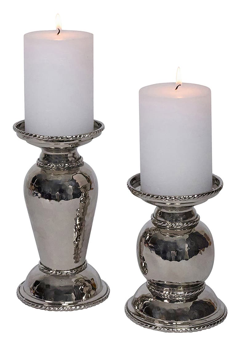 Graham 5-Inch Candleholder, Alternate, color, SILVER