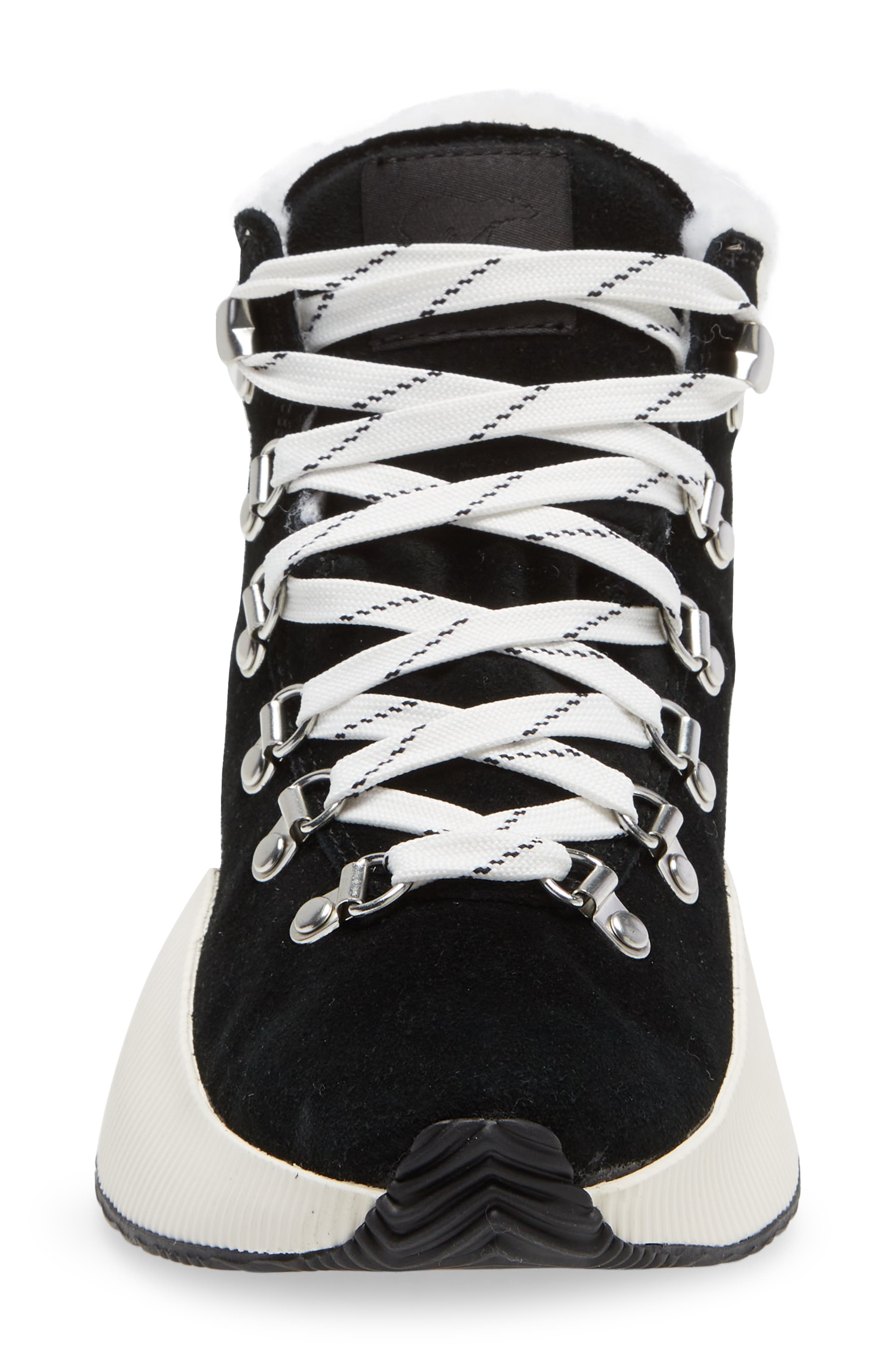 SOREL Out N' About III Conquest Waterproof Boot, Alternate, color, Black Sea Salt