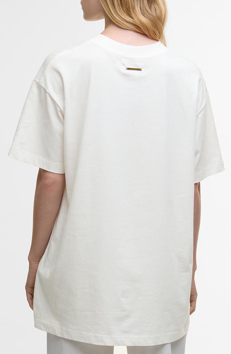 Barbour x Farm Rio Maria Clara Graphic T-Shirt, Alternate, color, Off White