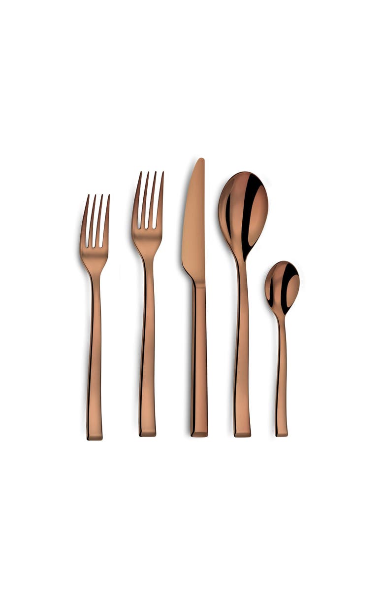 Couzon Side Pvd Copper 5 Piece Place Setting, Main, color, Copper