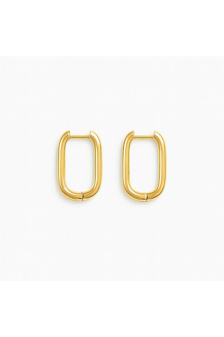 The Arden Rectangular Hoops, Main, color, Gold