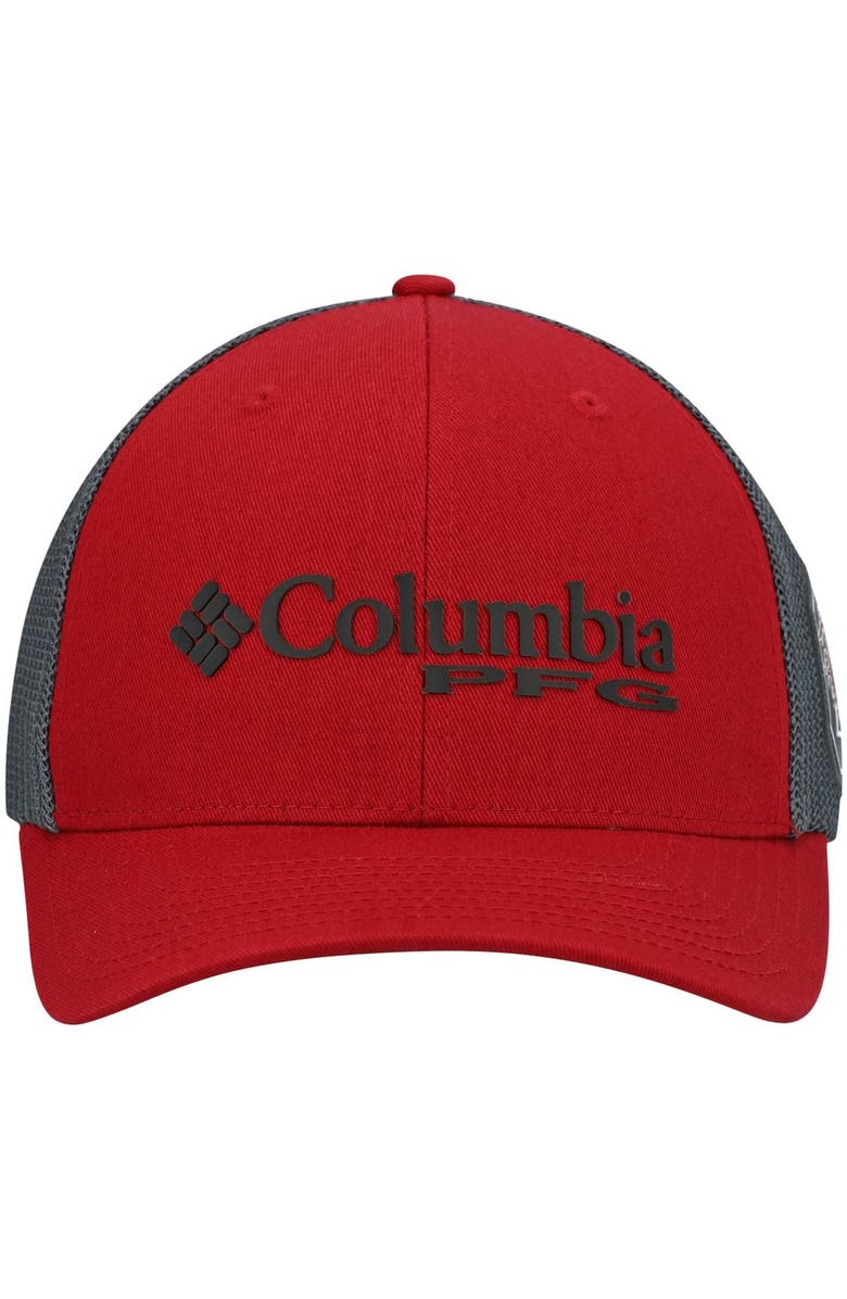 Columbia Men's Columbia Garnet/Charcoal South Carolina Gamecocks PFG Snapback Hat, Alternate, color, Garnet