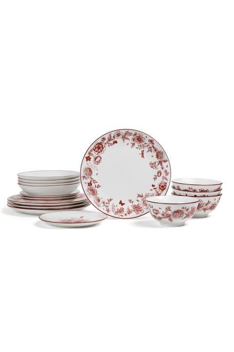 Esme Porcelain 16-piece Dinnerware Set