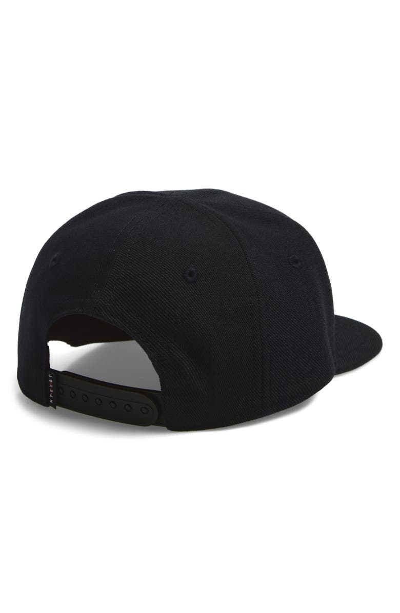 Jordan Kids' Jan Jordan Jumpman Air Snapback Cap, Alternate, color, Black
