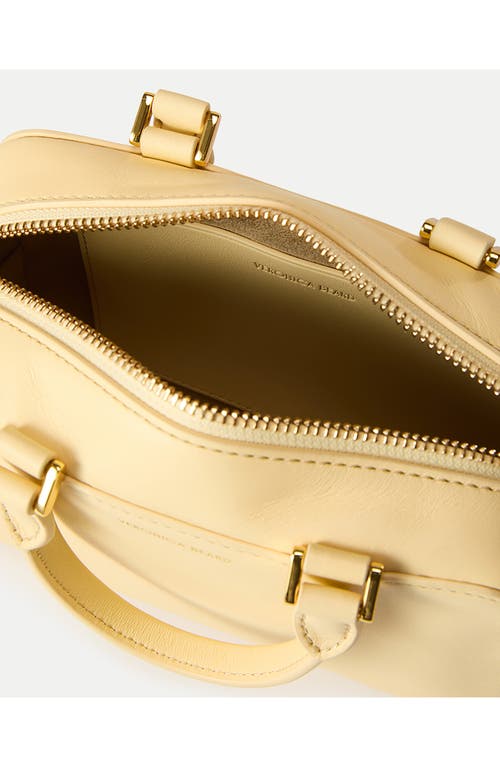 Veronica Beard Boxy Leather Top-handle Bag