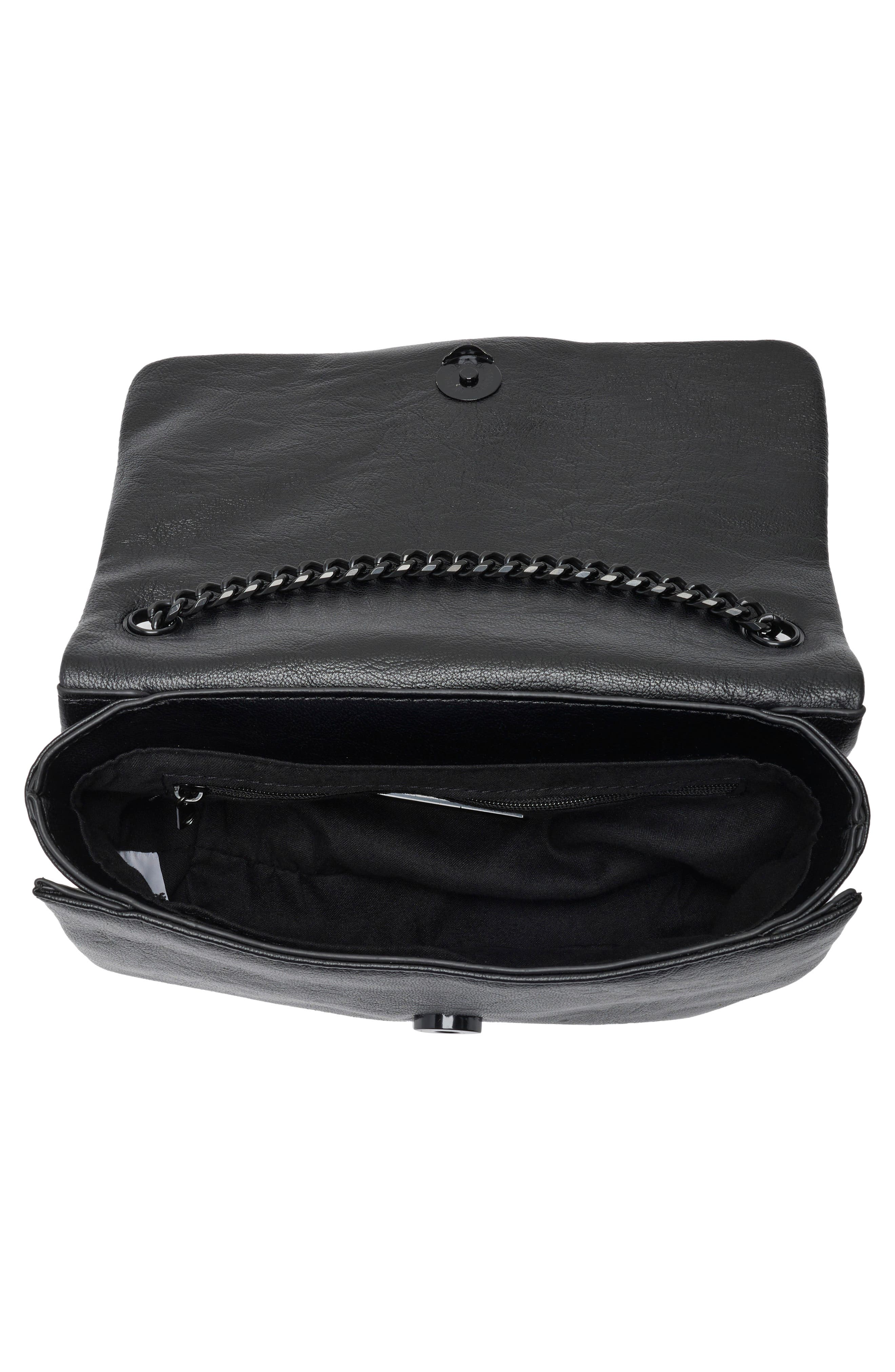 Steve Madden Zarina Fringe Crossbody Bag, Alternate, color, Black