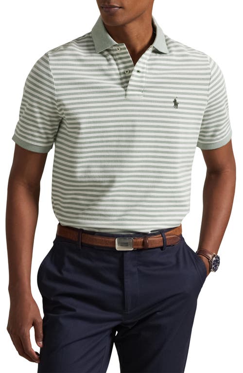 Polo Ralph Lauren Classic Fit Stripe Cotton Piqué Polo