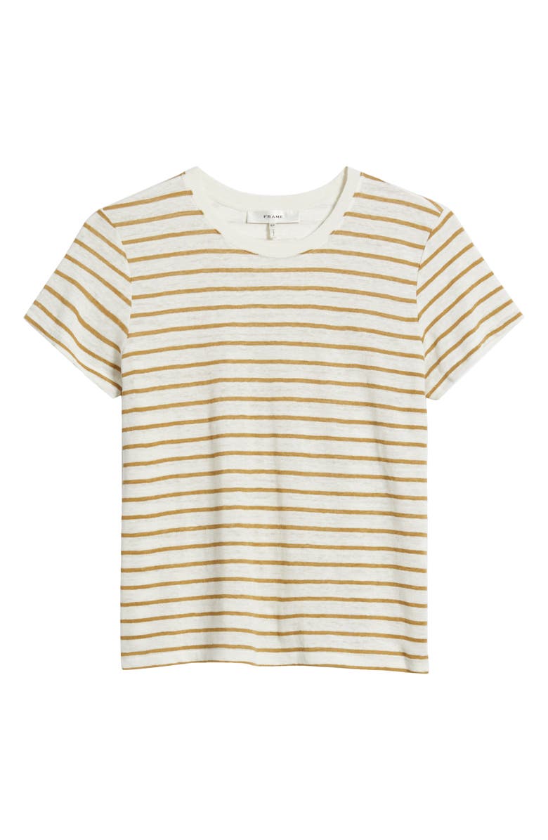 Stripe Linen T-Shirt