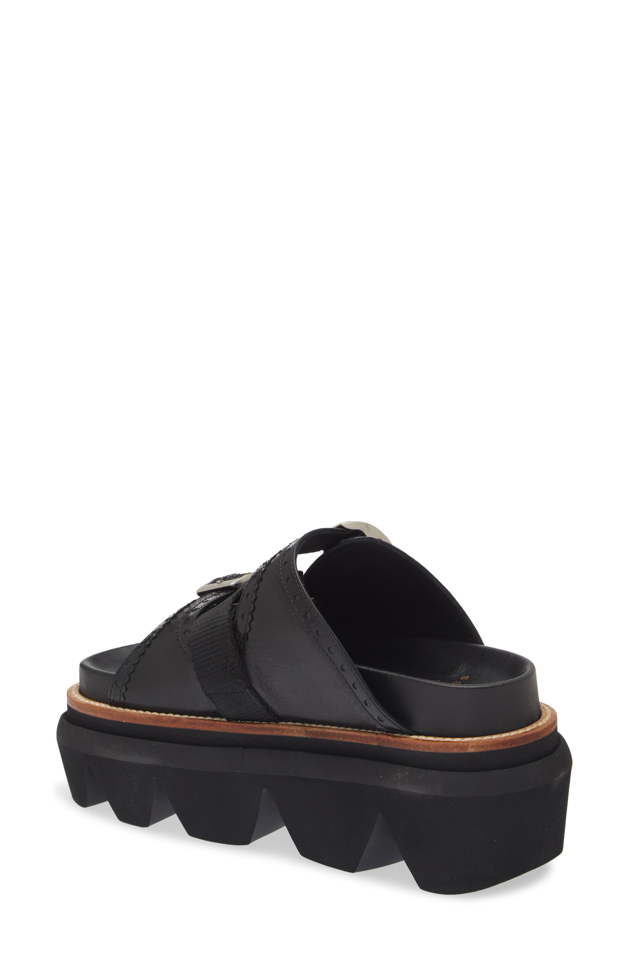 Sacai Wingtip Slide Sandal (Women) | Nordstrom