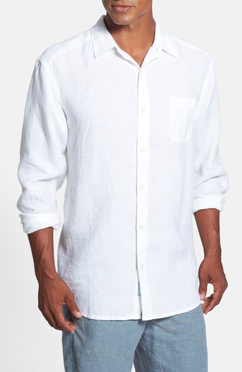 Sea Glass Breezer Original Fit Linen Shirt