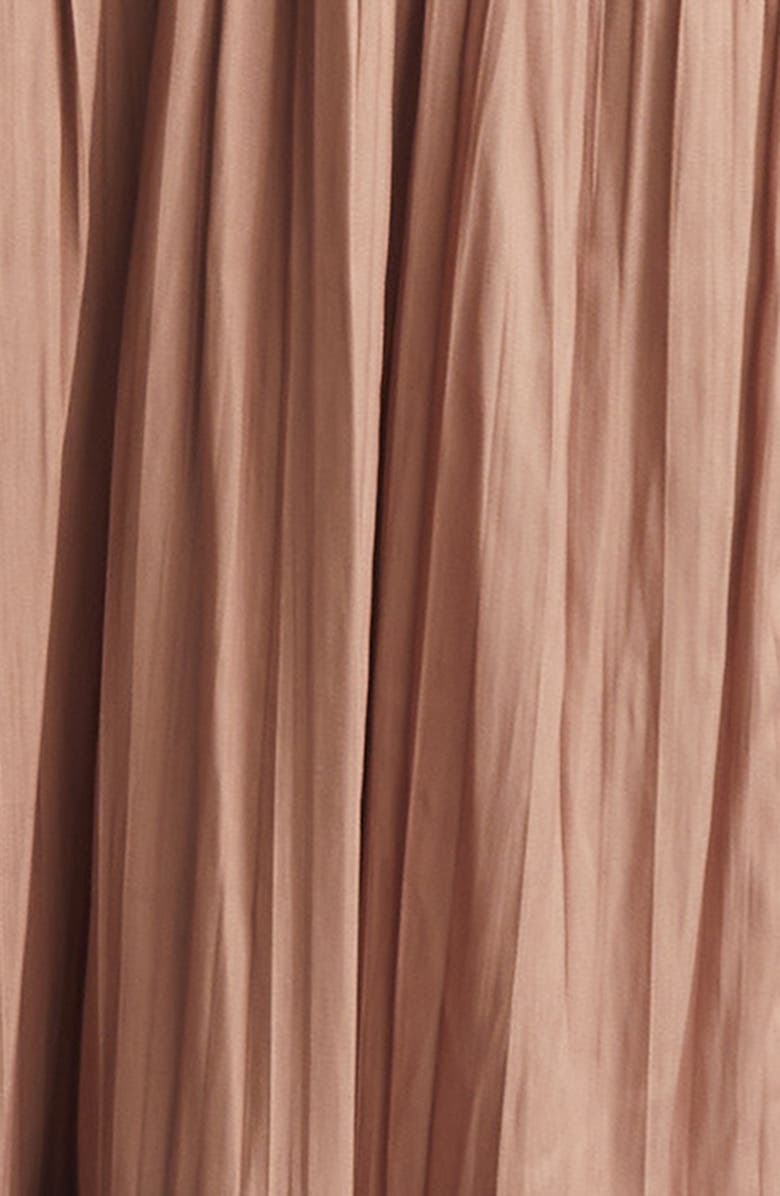 L'AGENCE Lua Tiered Maxi Sundress, Alternate, color, Hazelnut