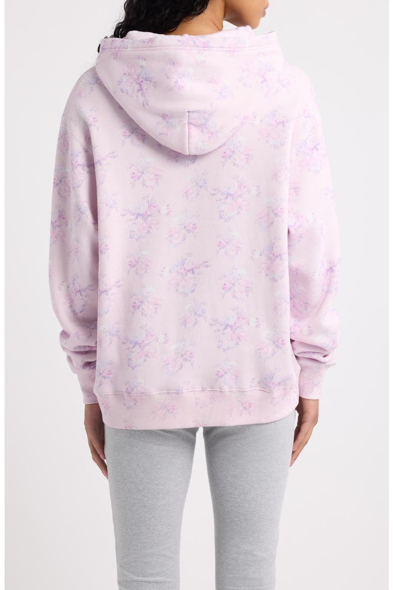 Nacova Ditsy Floral Hoodie, Alternate, color, ICED MAUVE