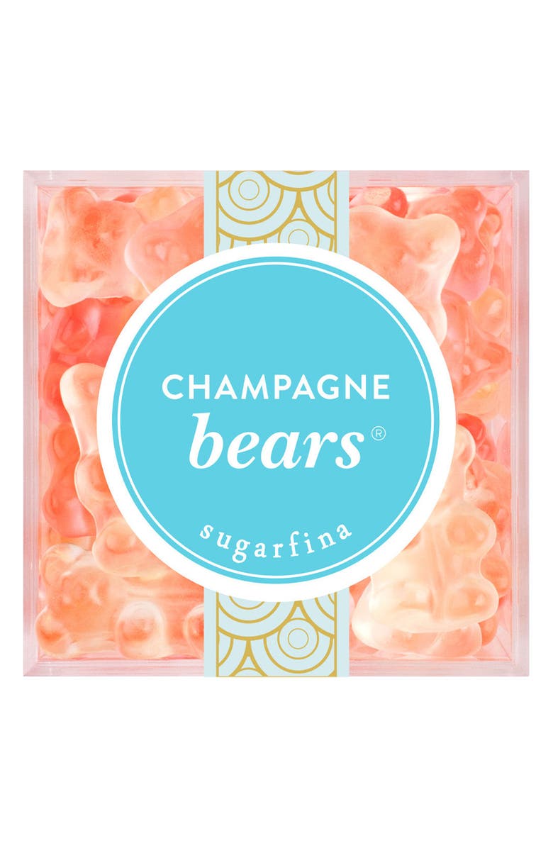 sugarfina Large Candy Cube, Main, color, Champagne Bears