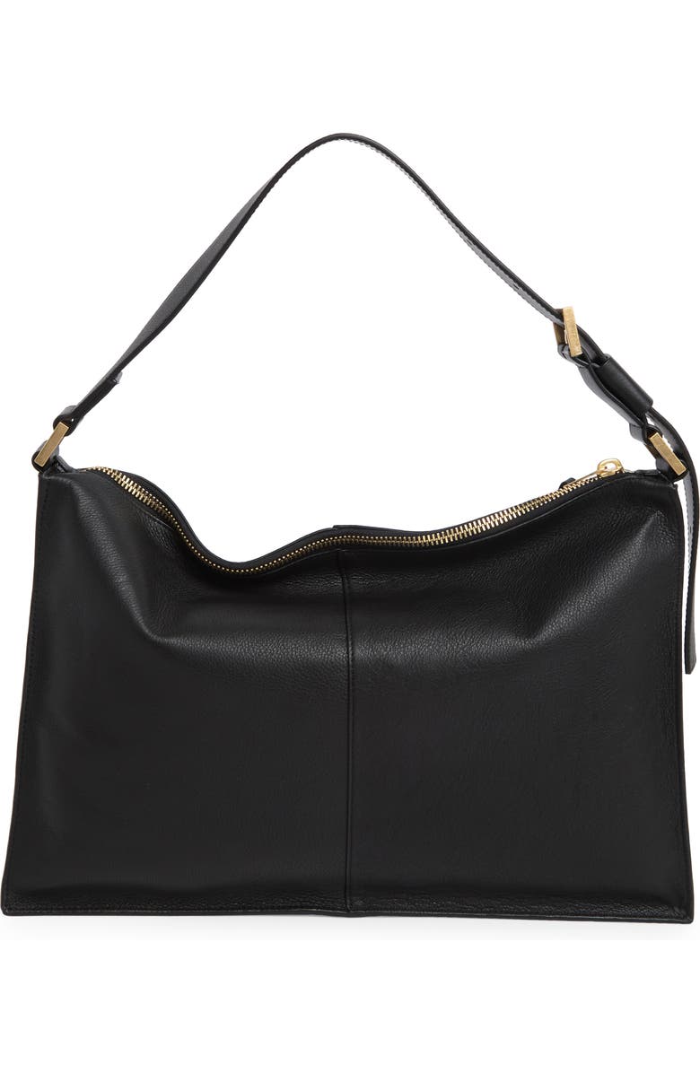 AllSaints Edbury Leather Shoulder Bag, Alternate, color,