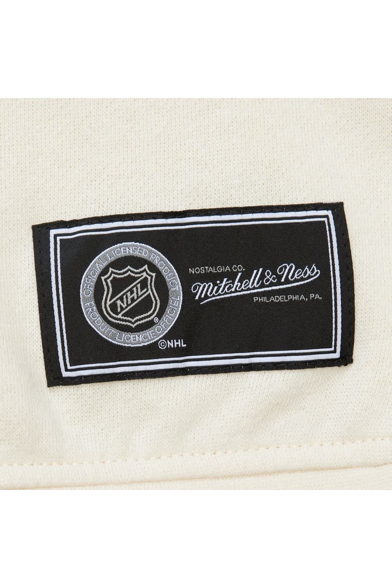 Women's Mitchell & Ness  Cream Detroit Red Wings Logo 3.0 Pullover Sweatshirt, Alternate, color, Cream