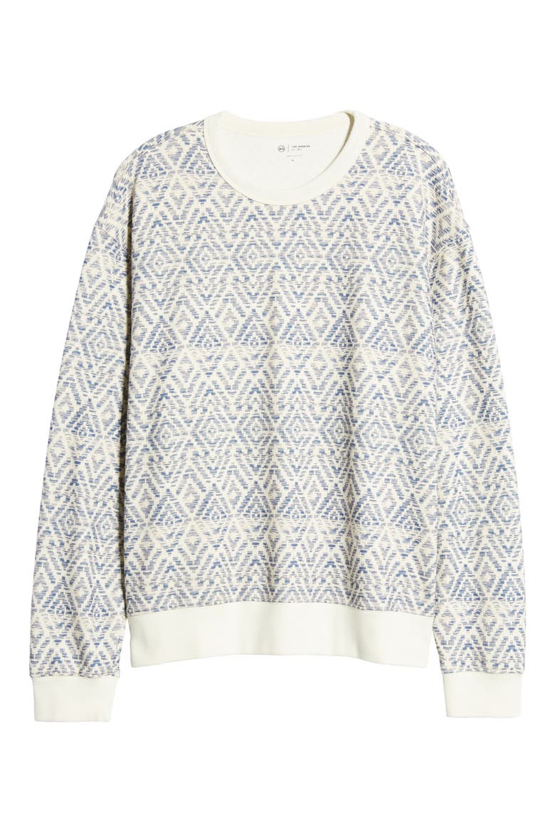 Arc Sweatshirt, Alternate, color, DIAMOND CHEVRON BLUE MULTI