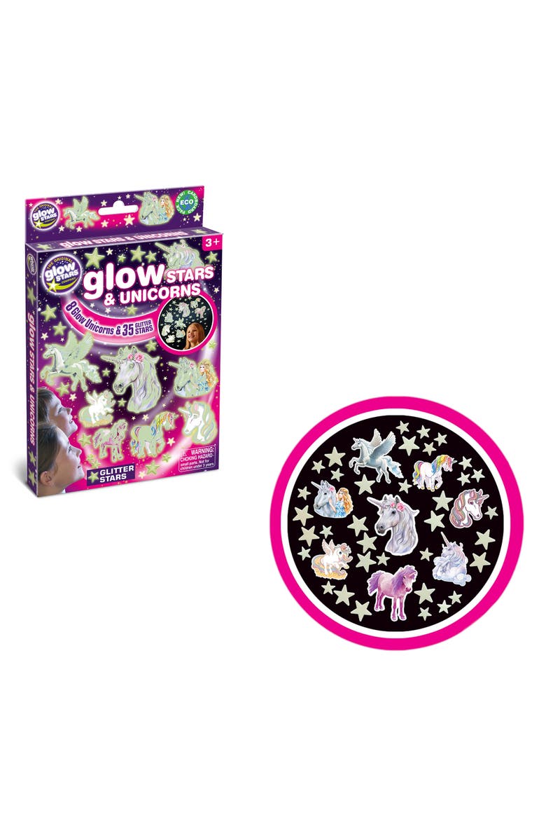 The Original Glowstars Company The Original Glowstars Glowstars & Unicorns Selfadhesive Pads, Alternate, color, Multicolored