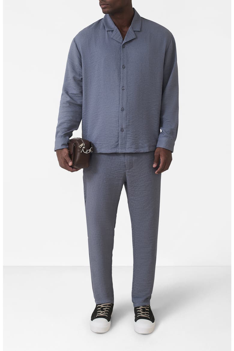 Fiorano Long Sleeve Relaxed Fit Shirt, Alternate, color, Medium Blue