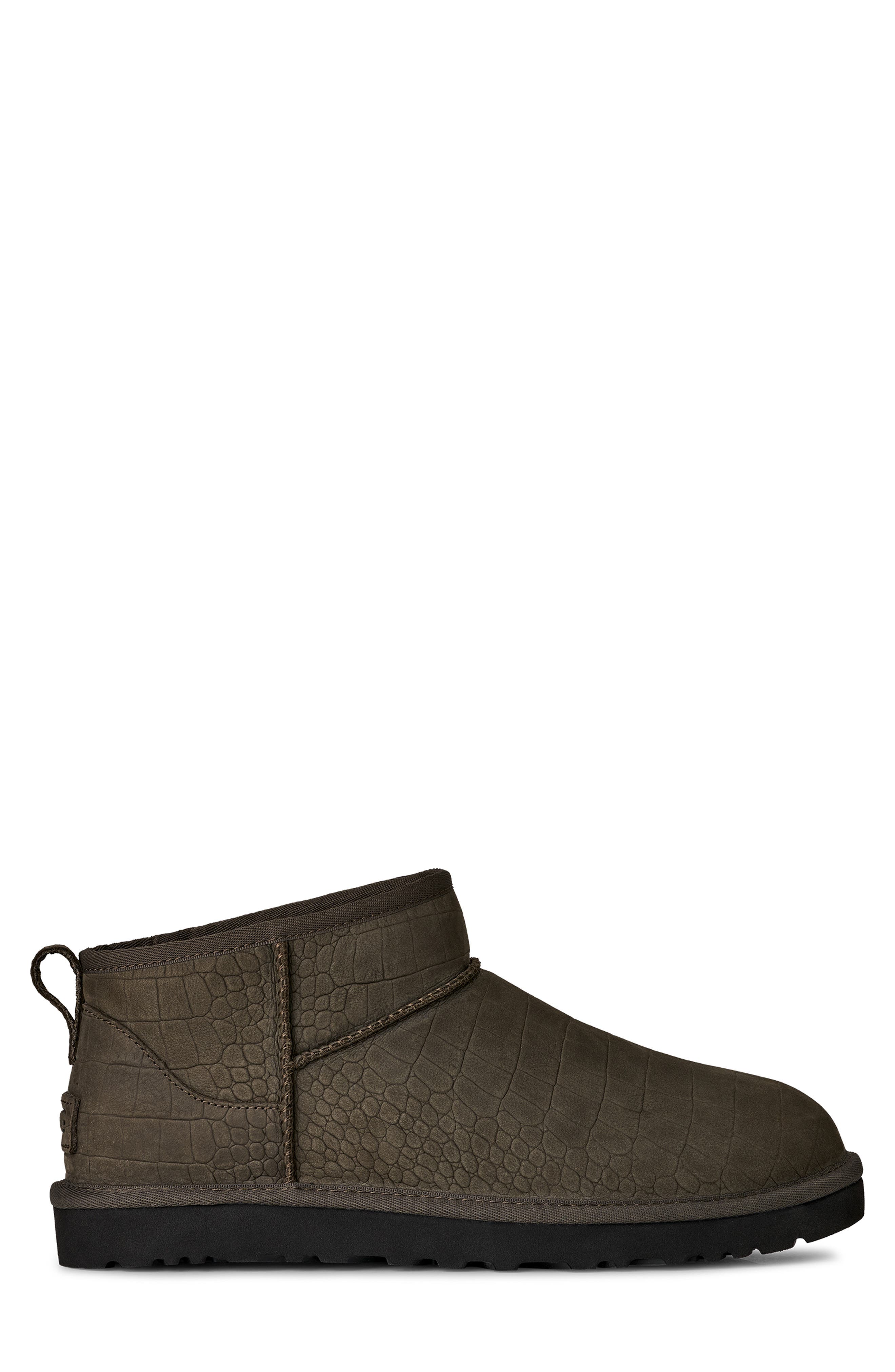 UGG<sup>®</sup> Classic Embossed Genuine Shearling Lined Boot, Alternate, color, 