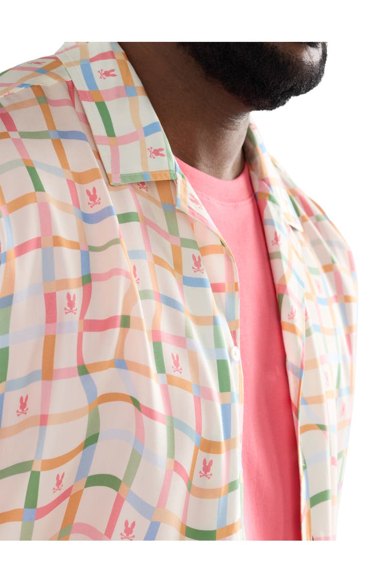 Psycho Bunny Big & Tall Atlas Sport Shirt, Alternate, color, Pristine