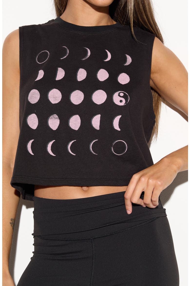 Autumn Equinox Spirit Tank, Alternate, color, BLACK