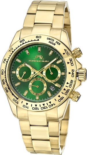Preston Bracelet Strap Multifunction Watch, 41mm