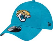 New Era Men's New Era  Teal Jacksonville Jaguars Tonal Camo 39THIRTY Stretch Fit Hat
