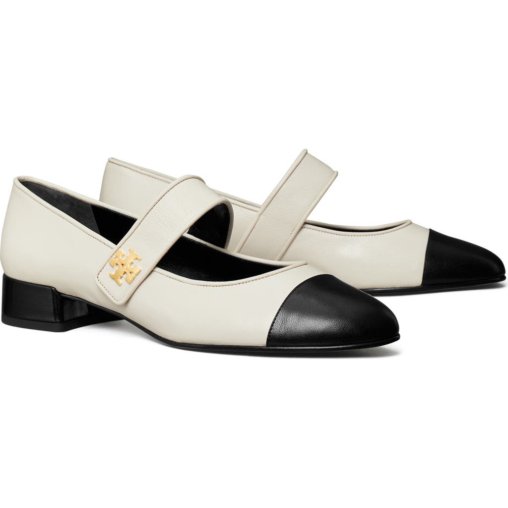 Tory Burch Cap Toe Mary Jane Pump In Multi