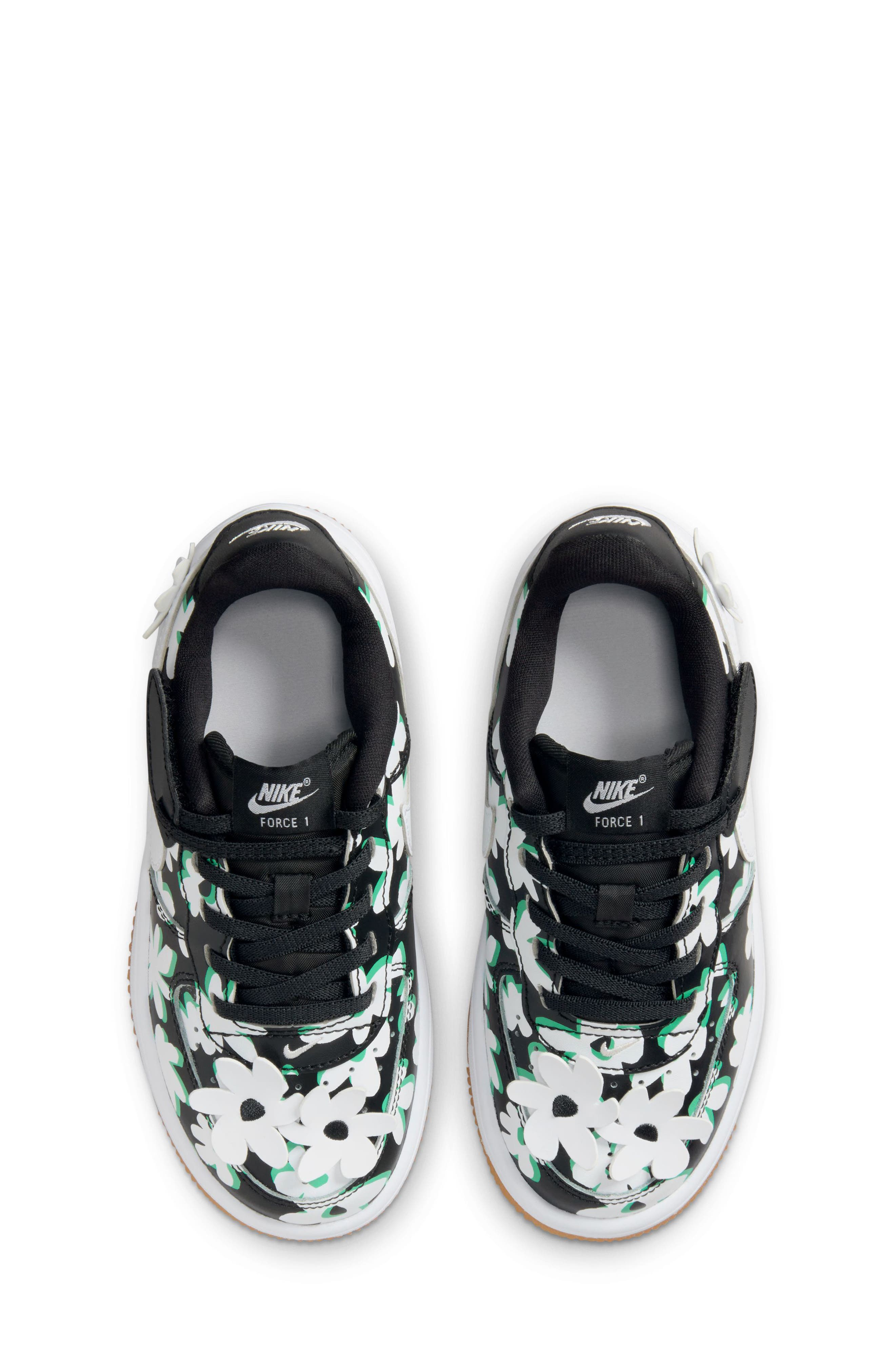 Nike Force 1 Low EasyOn LV8 Floral Sneaker, Alternate, color, 