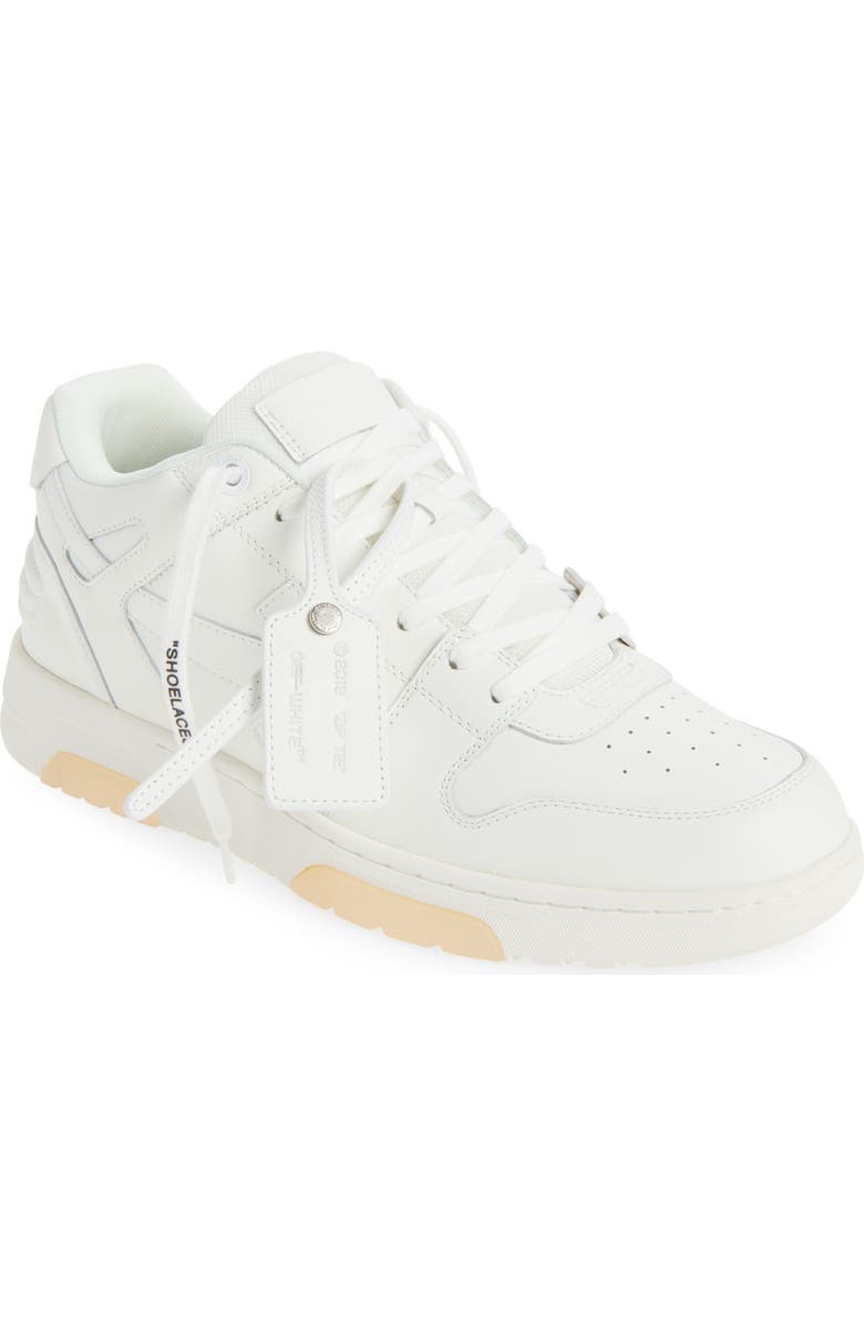 Off-White Out Of Office Leather Sneaker, Main, color,