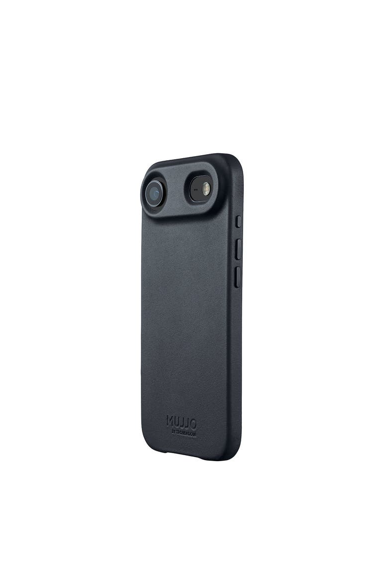 Full Leather Case for iPhone Air, Alternate, color, Basalt Blue