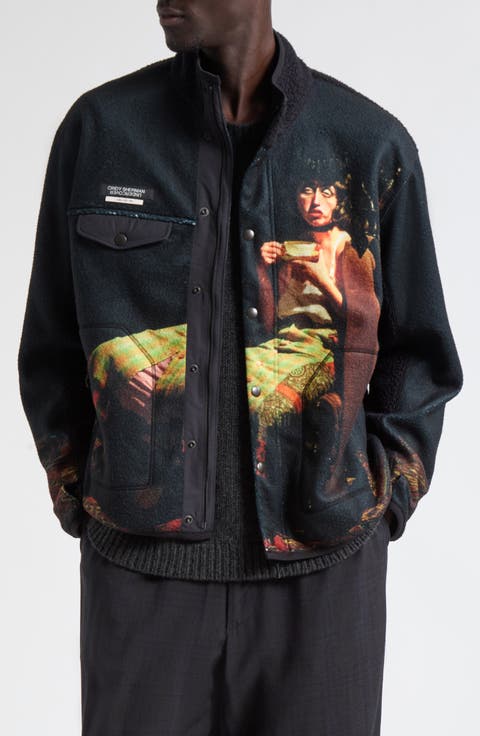 Cindy Sherman Graphic Fleece Blouson Jacket