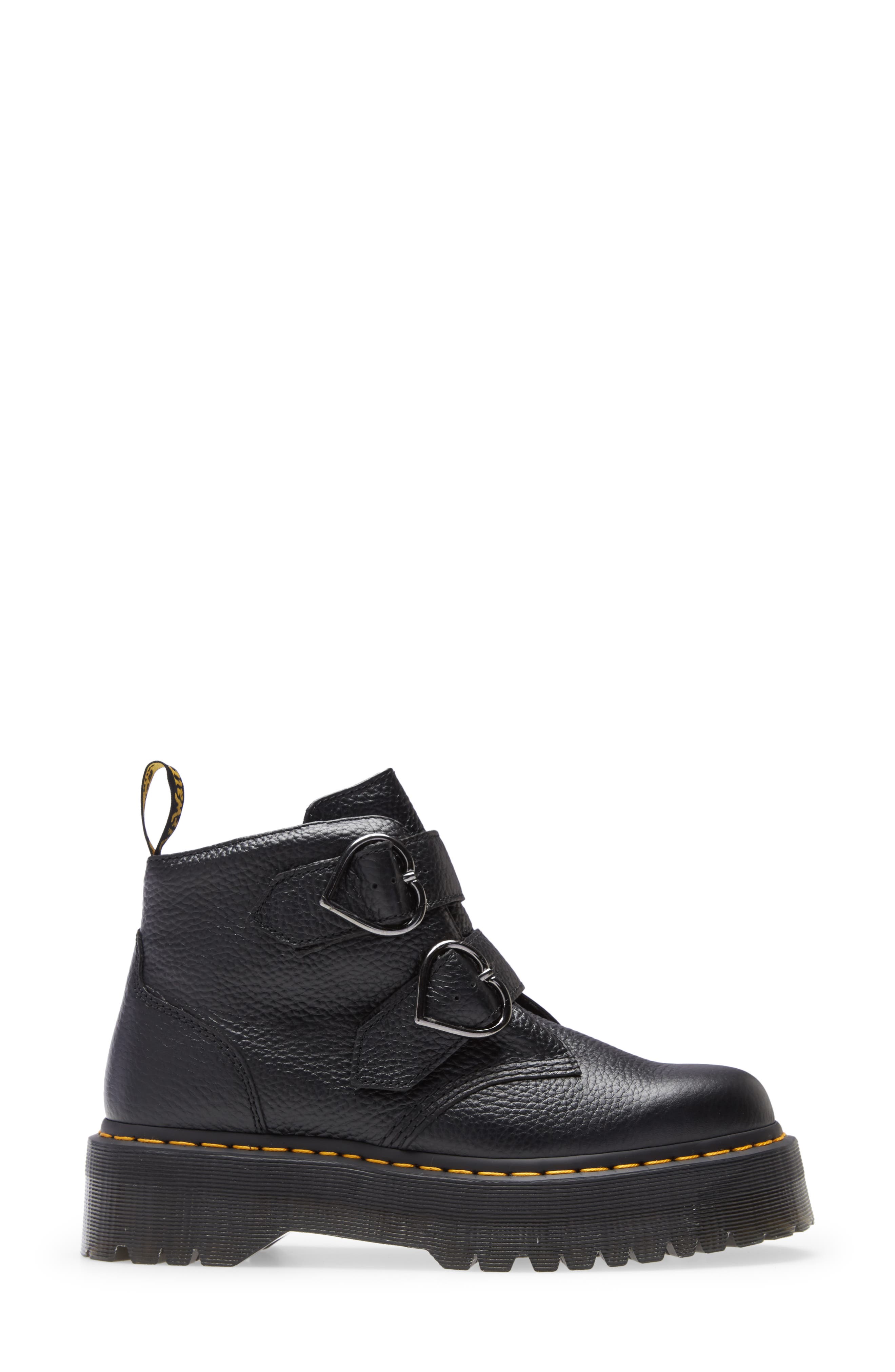 Dr. Martens Devon Heart Platform Boot, Alternate, color, 