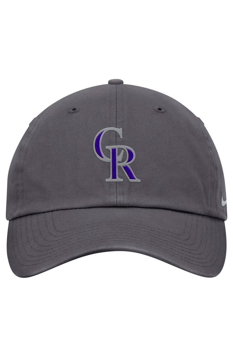 Nike Men's Nike Gray Colorado Rockies Club Adjustable Hat, Alternate, color, Gray