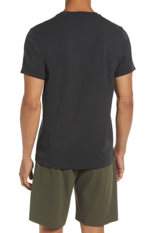 Rhone Element Organic Cotton Blend T-shirt In Black