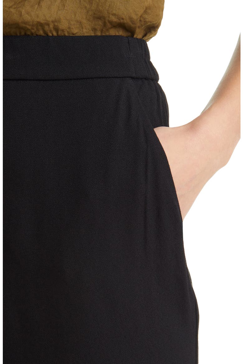 Relaxed Ankle Pants, Alternate, color, BLACK