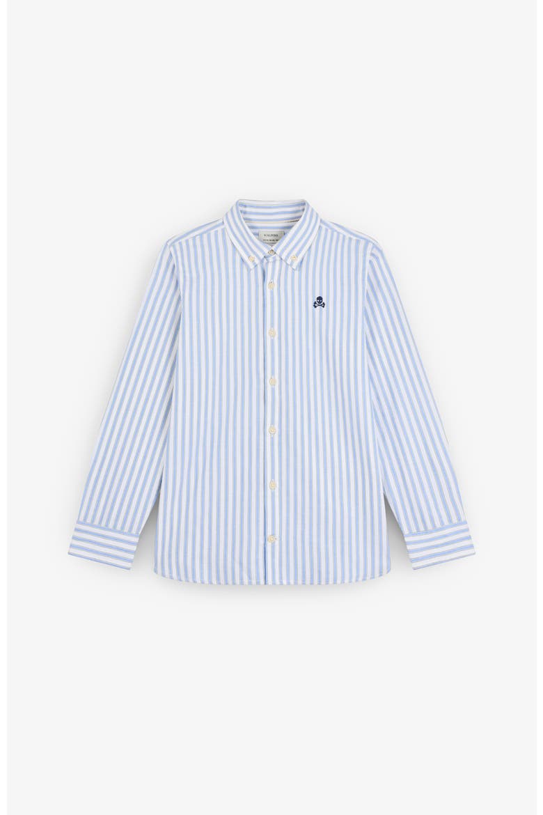 Bdretroshirt Kids, Main, color, Bluestripes