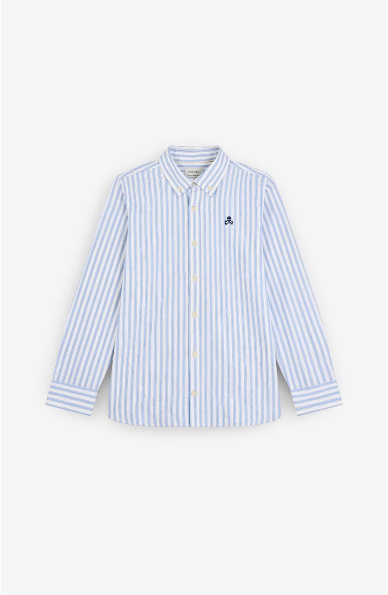 Scalpers Bdretroshirt Kids, Main, color, Bluestripes